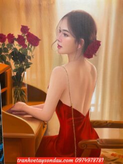 Tranh chân dung vẽ tranh chân dung theo yêu cầu