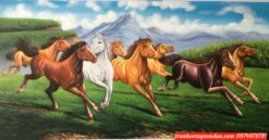 Tranh mã đáo thành công tranh ngựa SV72