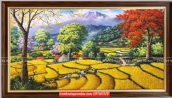 Tranh đồng quê tây bắc SV129